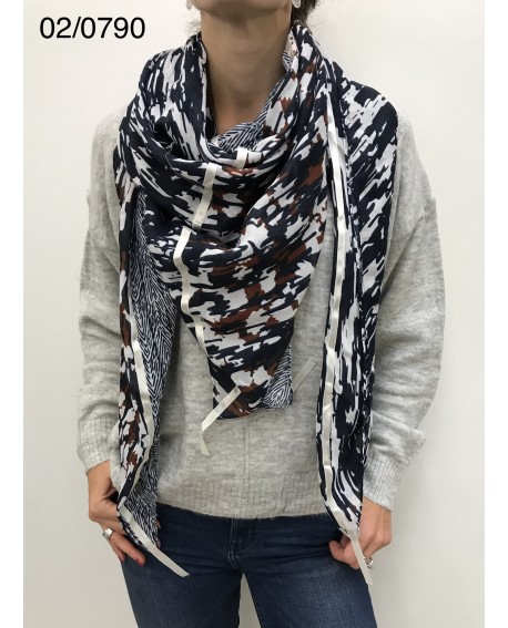 FLAME - FOULARD CARRE