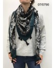 FLEUR LEOPARD - FOULARD CARRE