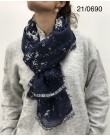 NUIT BLEUE - FOULARD RECTANGLE